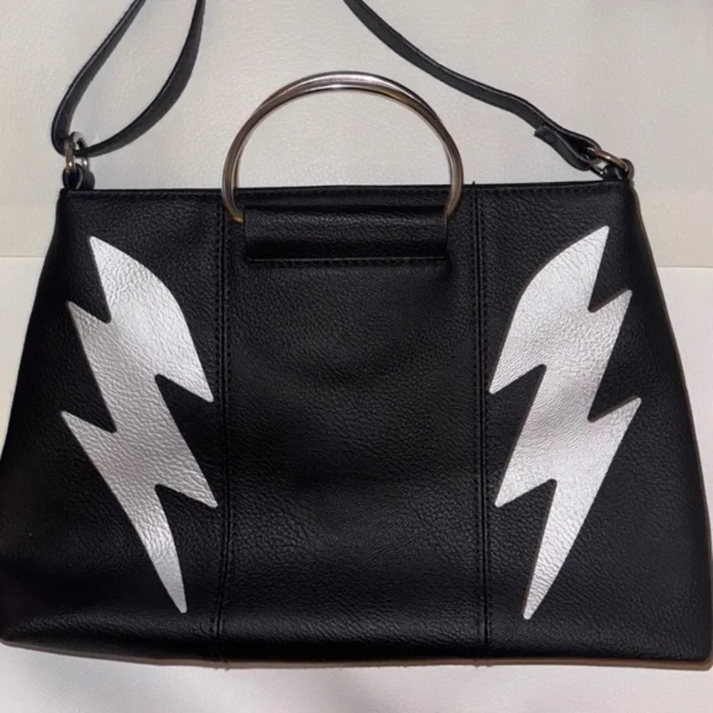 T-Short & Jeans For The Record Ring Satchel In High Voltage T-Short & Jeans Bag